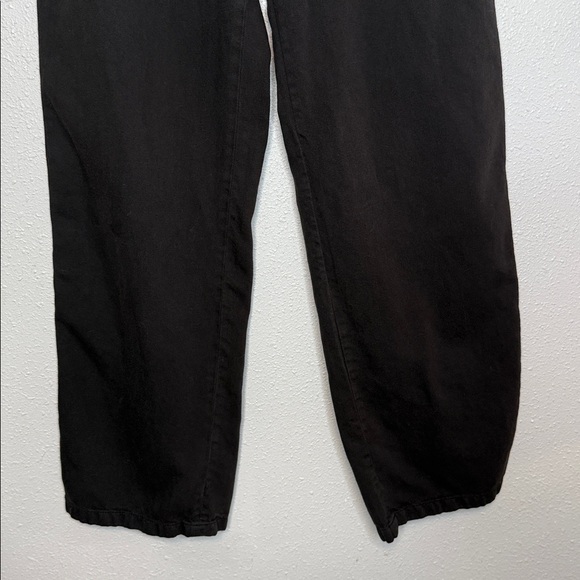 Vince Women's Black High-Waist Washed Casual Pant Size 12 - Picture 4 of 6